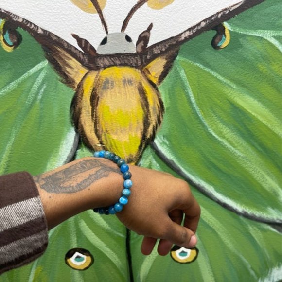 Blue Apatite Bracelet - Picture 1 of 1